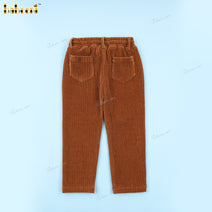 Brown Corduroy Pant For Boy - BT86