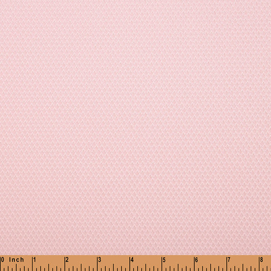 HC05-  Pearl pink Honey Comb fabric