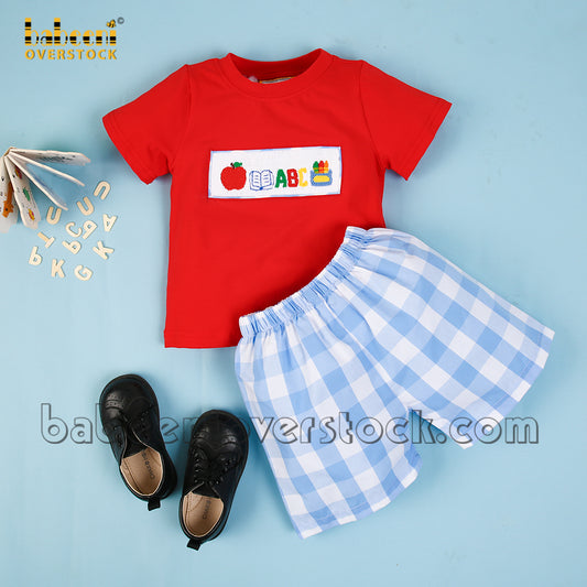 Adorable School Boy Short Set - BC1148