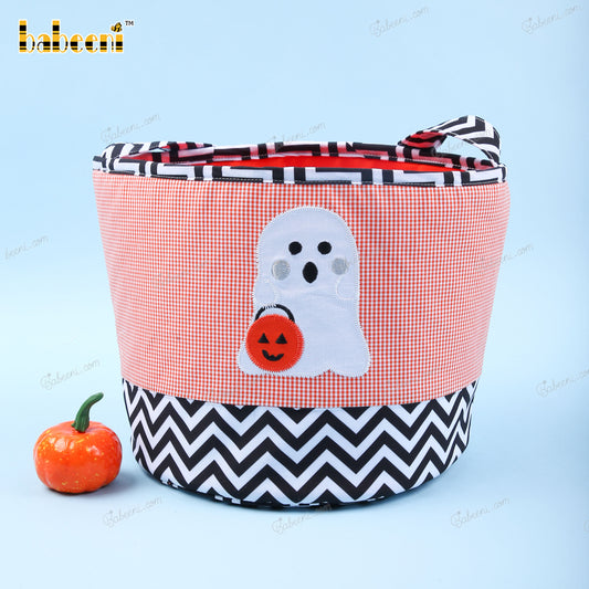 Hallowen Ghost Applique Bag - KB72