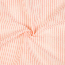 C31- Cloud pink small pinstripe fabric