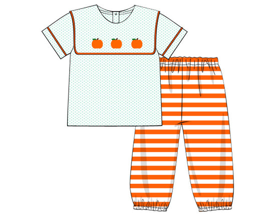 K24.0 - Orange stripe knit