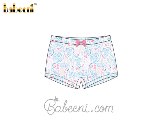 Rabbit printed underwear for little girl - UG 12