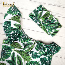 Wild leaves girl swimwear for mommy - FWM 08