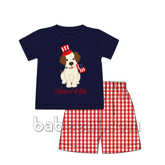 Stunning Independent dog two-pieces for little boy- BC 779