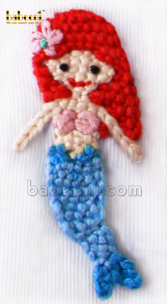 Mermaid crochet baby dress - DR 3162