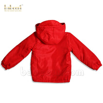 Baby Red Lightweight windbreaker jacket - WJ 02