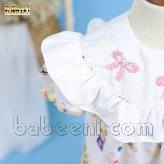 Bow Hand embroidery princess dress - DR 3263