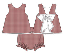 B30.1 - Garnet gingham