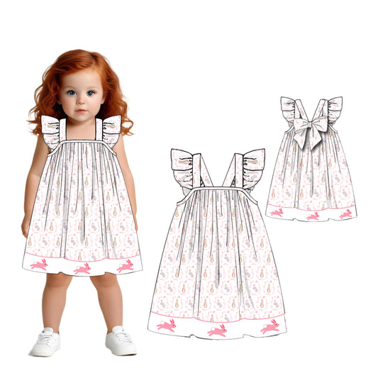 Gorgeous Sleeveless embroidery easter dress - DR4139