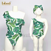 Leaves family matching swimwear - FW 02