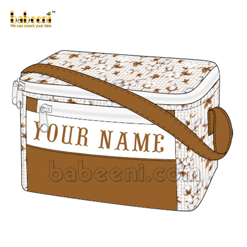 Name smocked lunch box - LB 13