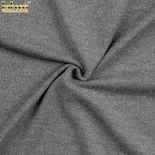 CD20- Dark Grey thin cardigan fabric