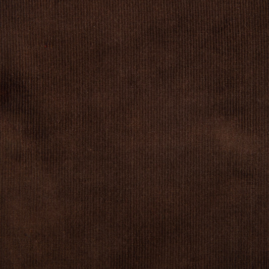 N 9.0 - Brown plain corduroy 100 percent cotton