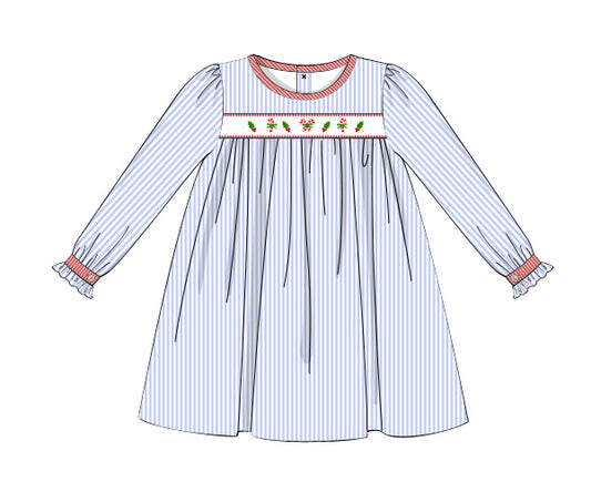 C23- baby blue stripe