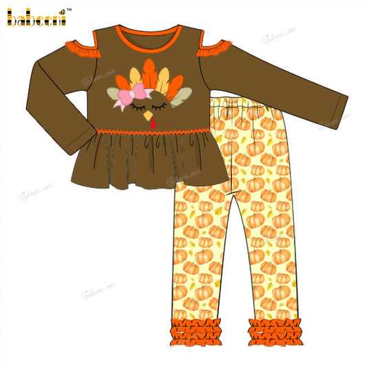 Girl Dress Turkey Embroidered - DR4010