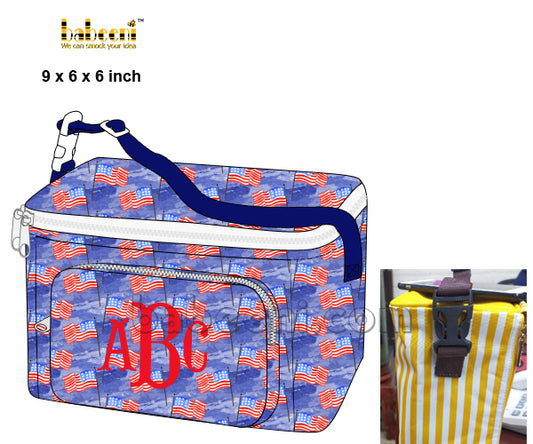 ABC monogram lunch box - LB 26